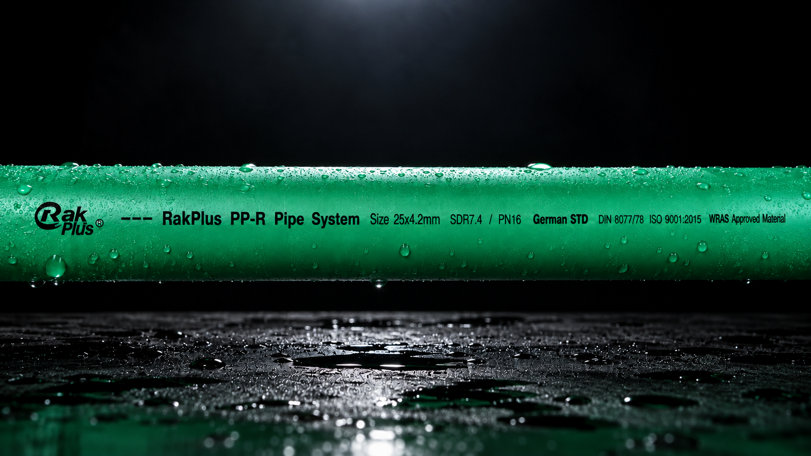 RAKPLUS PP-R Green Pipe SDR7.4/PN16